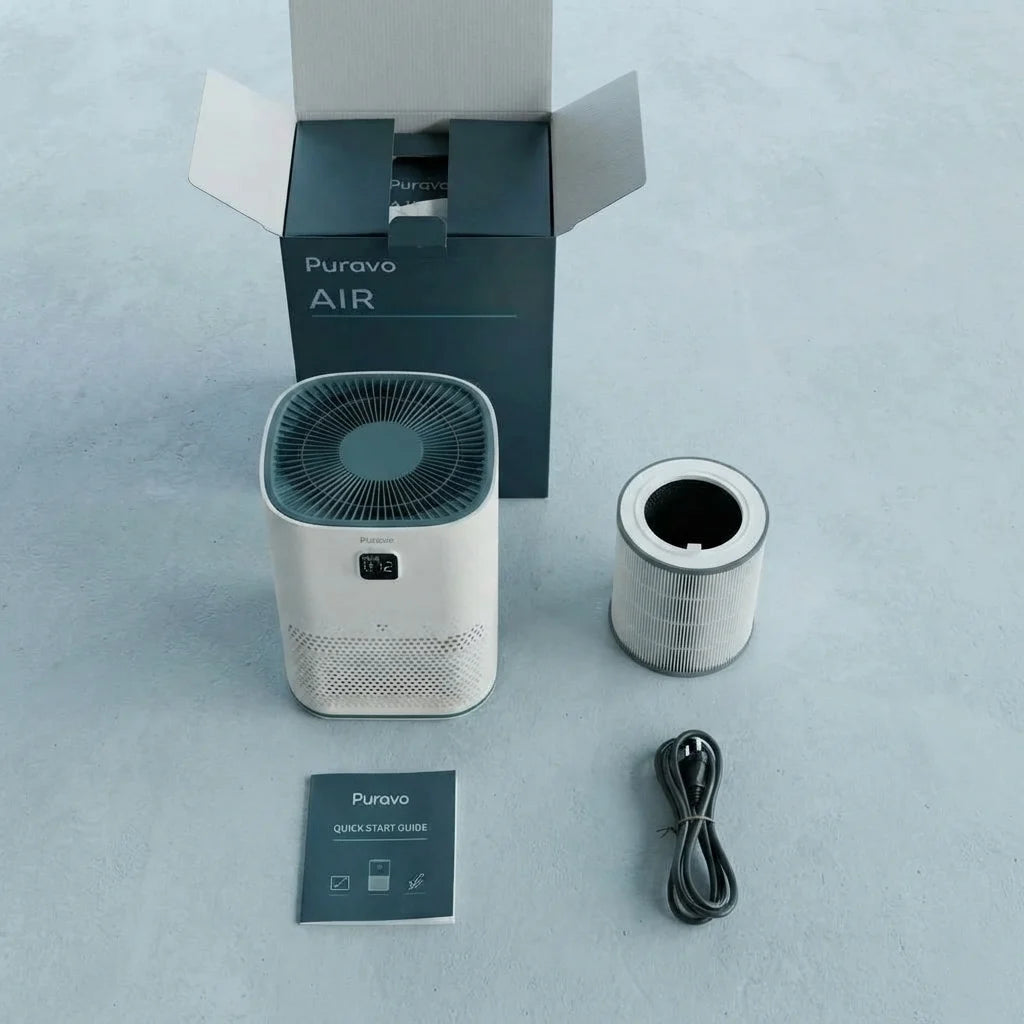 Everything in the Puravo Air box