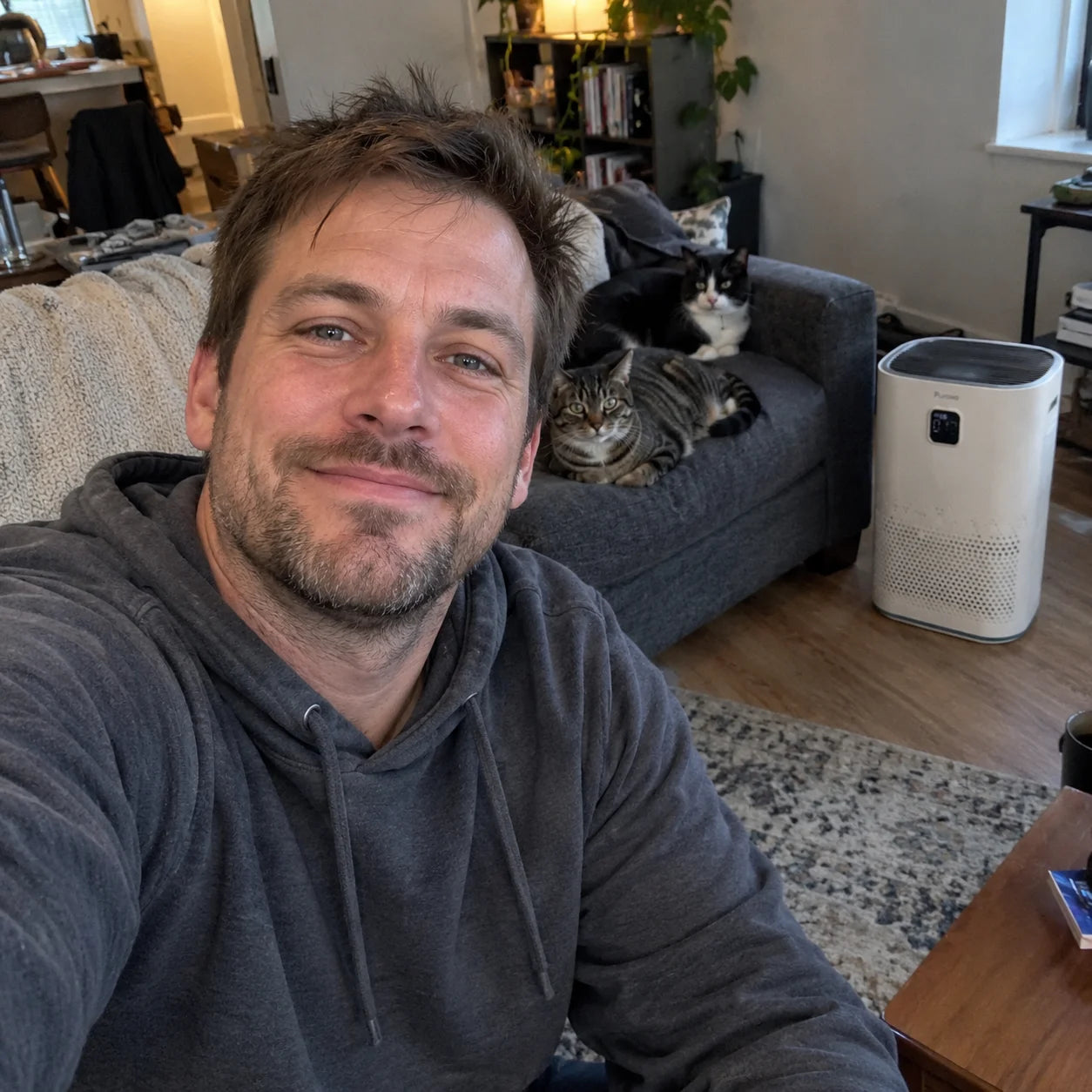 Mark D., verified Puravo Air customer